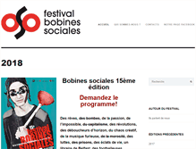 Tablet Screenshot of bobines-sociales.org